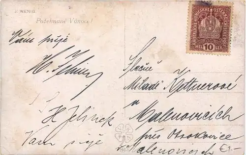 Künstler Ak J Wenig -667030