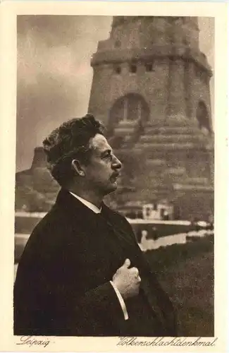 Leipzig - Völkerschlachtdenkmal - Schöpfer Clemens Thieme -667164