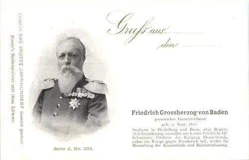 Friedrich Grossherzog von Baden -667180