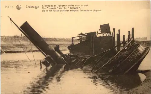 Zeebrugge - The Intrepid and the Iphigenir -667324