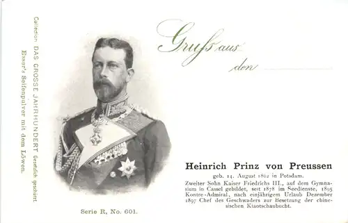 Heinrich Prinz von Preussen -667202