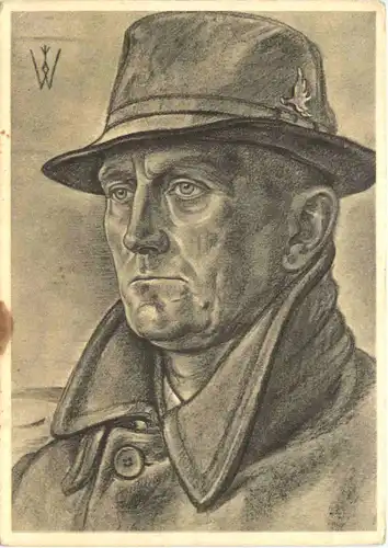 Künstler Ak W. Willrich - Dr. Neumann, Vorkämpfer der Memeldeutschen -667066