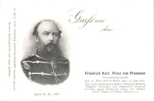 Friedrich Karl, Prinz von Preussen -667214