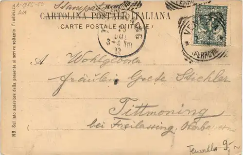 Venizia - Rovine del Campanile di S. Marco 1902 -667318