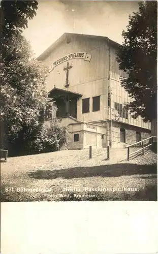 Höritz im Böhmerwald - Passionsspielhaus -667470