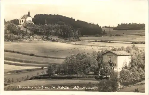 Höritz im Böhmerwald - Passionsspielhaus -667460