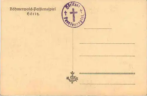 Höritz im Böhmerwald - Passionsspiele -667490