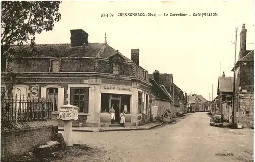 Cressonsacq - Le Carrefour - Cafe Fillon -667374