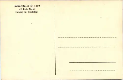 Erl - Passionsspiel 1912 -667414