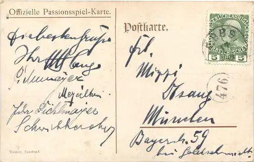 Erl - Passionsspiel 1912 -667434