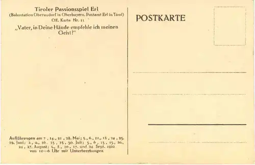 Erl - Passionsspiel 1912 -667422