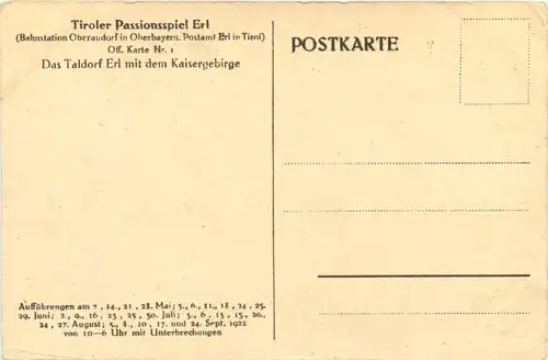 Erl - Passionsspiel 1912 -667432