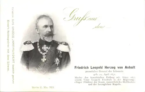Friedrich Leopold Herzog von Anhalt -667724