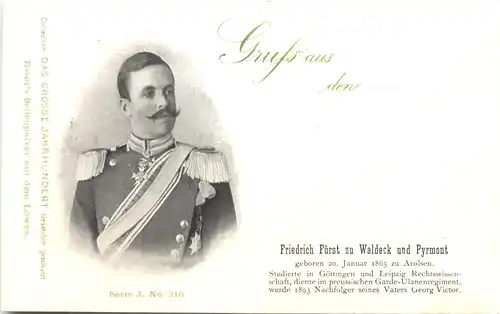 Friedrich Fürst zu Waldeck und Pyrmont -667720