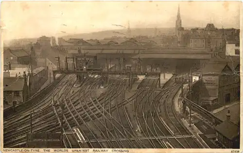 Newcastle on Tyne - Railway -667748