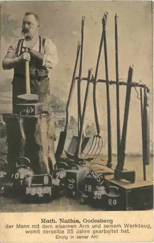 Godesberg - Math. Natius - Schmied mit Protese -667672