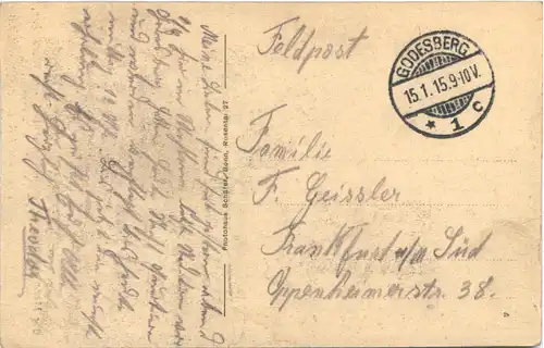 Godesberg - Math. Natius - Schmied mit Protese -667672