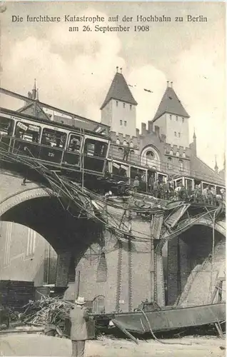 Katastrophe Hochbahn Berlin 1908 -667656