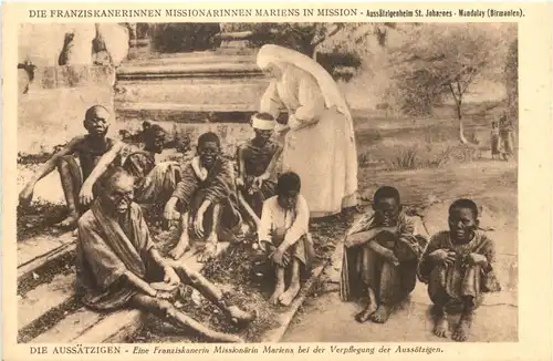 Die Aussätzigen St. Johannes Mandalay - Myanmar -667676
