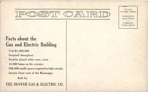 Denver - Gas and Electric Building -667736