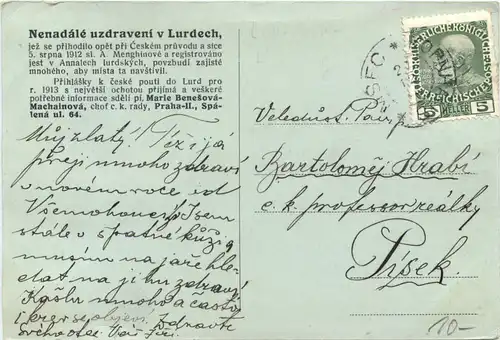 Lourdes - Wunderheilung -667926