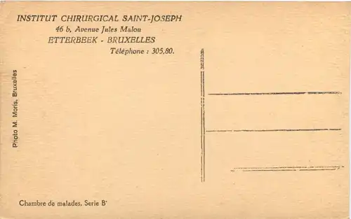 Bruxelles - Etterbeek - Institut Chirurgical Saint Joseph -668018