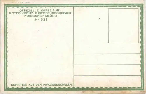 Künstler Ak R. Moser - Mann mit Prothese -668038