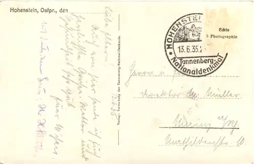 Taqnnenberg Nationaldenkmal bei Hohenstein -668298