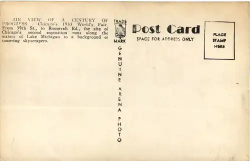 Chicago - 1933 Worlds Fair City -668306