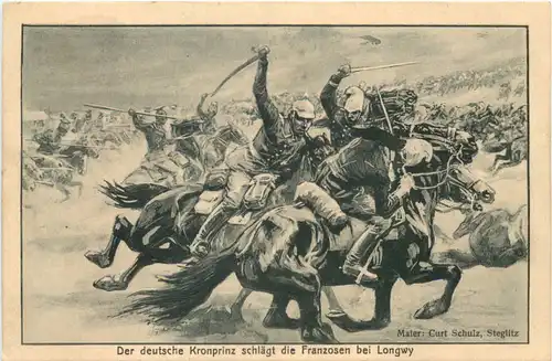 WW1 Der deutsche Kronprinz schlägt die Franzosen bei Longwy -668316