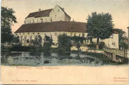 Radeberg - Königl. Amtsgericht -668418