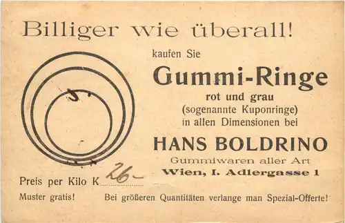 Wien - Hans Boldrino - Gummiringe -668520