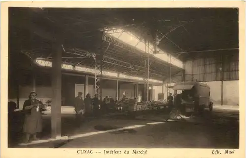 Cuxac - Interieur du Marche -668438