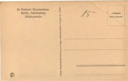 Berlin-Schöneberg - St. Norbert-Krankenhaus -668498