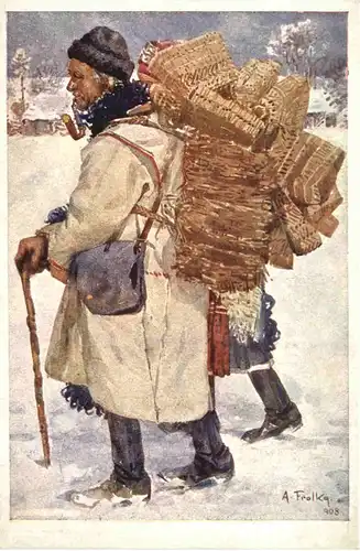 Künstler AK A. Frolka - Rehorkar -668506