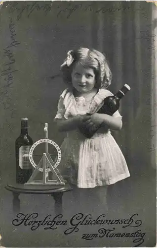 Namenstag - Kind mit Flasche -668622