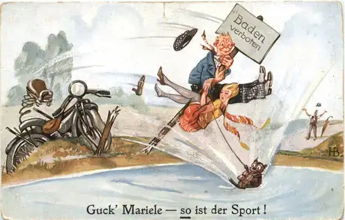 Humor - Guck Mariele so ist der Sport -668712