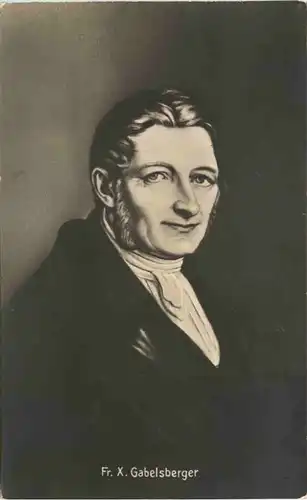 FR. X. Gabelsberger - Stenograf -668754