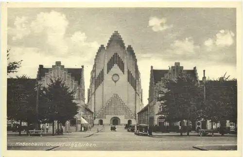 Kobenhavn - Grundtvigskirken -669056