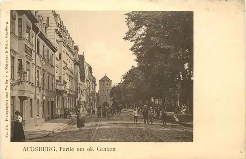 Augsburg - Partie am ob. Garten -669120