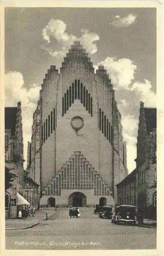 Kobenhavn - Grundtvigskirken -669058