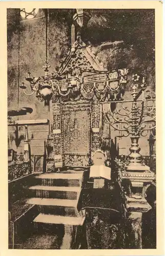 Praha - Altneu Synagoge - Judaika -669044