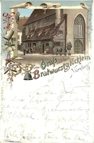 Gruss aus Nürnberg - Litho -669296