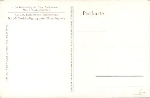 Künstler Ak - Jos. Bachlechner -669352