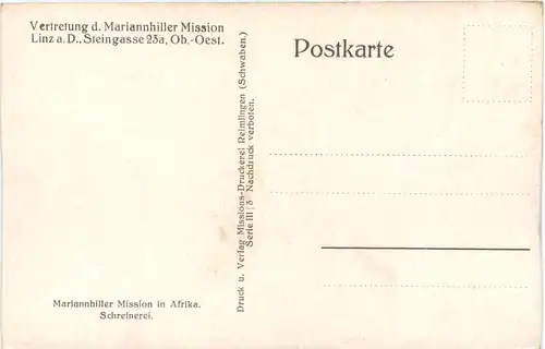 Mariannhiller Mission in Afrika - Südafrika -669270