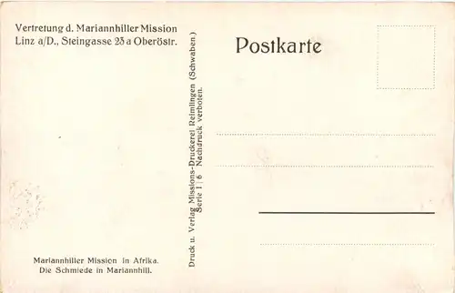 Mariannhiller Mission in Afrika - Südafrika -669264