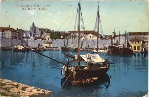 Ragusa - Dubrovnik - Hafen -669366
