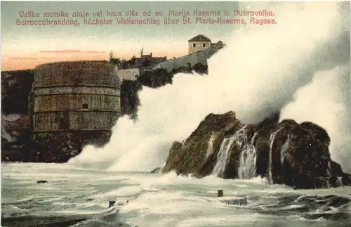 Ragusa - Sciroccobrandung - Dubrovnik -669364