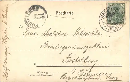 Grossfeuer in Harburg 1900 -669538