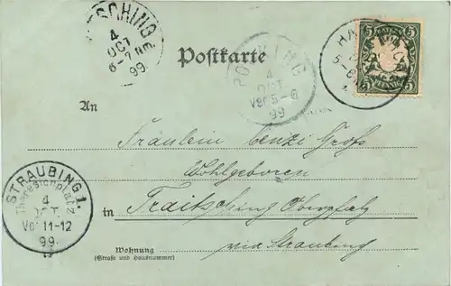 Neuhaus am Inn - Wasserhöhe am 31. Juli 1897 -669630